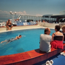 Greek Ferry Swimming Pool